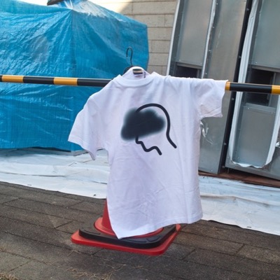 Tシャツ #04 うつ病 白 (2025)