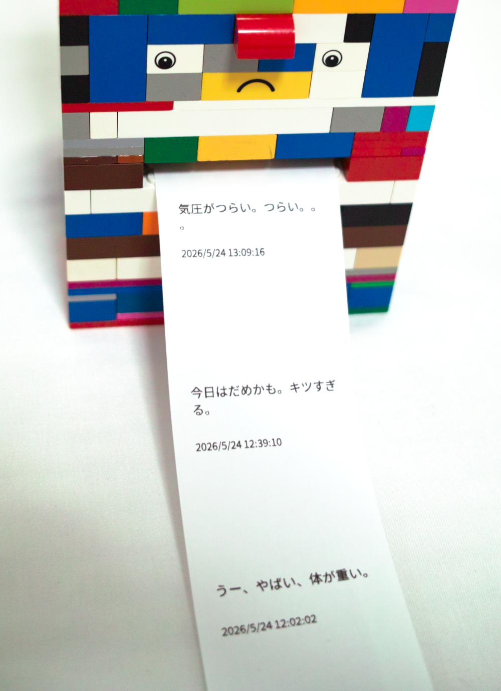 温湿度気圧変化検知デバイス